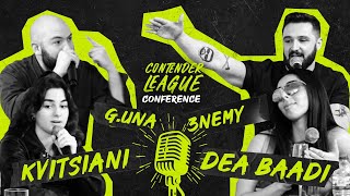 🔥CONTENDER LEAGUE CONFERENCE  WAR👊🏽 [upl. by Silvia]