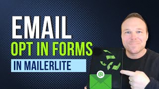 How To Add Email OptIns Forms In MailerLite [upl. by Aiuqat]