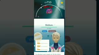 Shiny Dynamax Beldum and Metagross Glitch Pokémon Go sorts [upl. by Ntisuj]