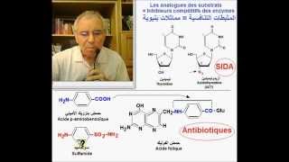 Enzymes Inhibiteurs compétitifs version Ar أنزيمات مثبطات تنافسية [upl. by Tolmach255]