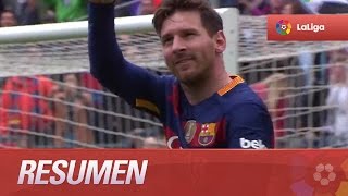 Resumen de FC Barcelona 50 RCD Espanyol [upl. by Aehr]