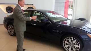 2014 Maserati Quattroporte S Q4 vs BMW 7 Series Walkaround by Ric Conkey at Zeigler Maserati [upl. by Lidstone524]