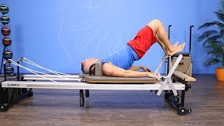 Hip Rolls on Reformer [upl. by Alleciram]