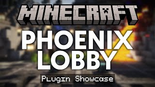 The BEST Lobby Plugin For Minecraft Phoenix Lobby [upl. by Eldora156]