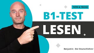 B1 Prüfung Lesen  Tipps  Beispiele [upl. by Lura355]