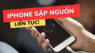 Cách sửa lỗi iPhone sập nguồn khi còn pin trên điện thoại [upl. by Rramaj]