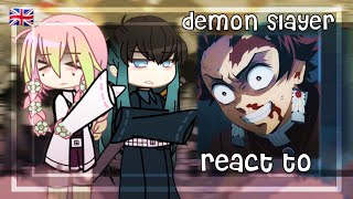 Hashiras react to Swordsmith Village arc season 3  Tanjiro vs Hantengu  Demon Slayer  Gacha Club [upl. by Clover]