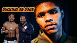 SHAKUR STEVENSON FORCED TO FACE KID AUSTIN [upl. by Easter385]