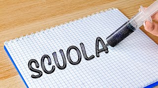 100 MIGLIORI TRUCCHI E CREAZIONI SCOLASTICHE PER TUTTI [upl. by Ajaj]