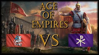 Good people Lend me your ears AoE IV Ranked 1v1  Rus vs Byzantines [upl. by Ecinnahs]