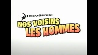 Nos Voisins Les Hommes  Over the Hedge  DVD  2006  Publicité [upl. by Zeuqcaj718]