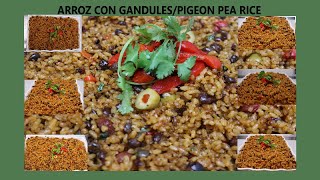 Arroz con Gandules para fiestas [upl. by Wallache831]