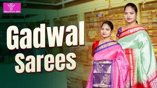 Latest Gadwal Sarees  Episode51866  Vigneshwara Silks gadwalpattusarees discount trending [upl. by Einnol]