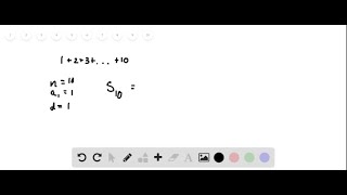 Solve Find the sum of the first ten positive integers [upl. by Anoved]