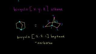 Bicyclic compounds  Alkanes cycloalkanes and functional groups  Organic chemistry  Khan Academy [upl. by Eisned]