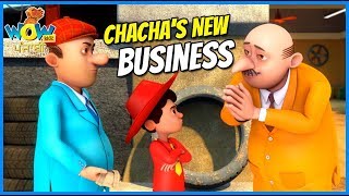 Chacha Bhatija in Punjabi  Chachas New Business  Punjabi Cartoons for Kids  Wow Kidz Punjabi [upl. by Lari455]