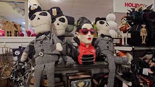 HOMEGOODS HALLOWEEN DECORATIONS NEW FINDS HALLOWEEN HUNTING 2024 [upl. by Zonnya738]