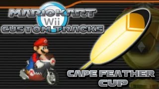 Mario Kart Wii Custom Tracks  Cape Feather Cup [upl. by Enelaj]