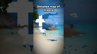 Detailed map of greece mapping greece [upl. by Loss]