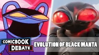 Evolution of Black Manta in Cartoons Movies amp TV in 9 Minutes 2018 [upl. by Itteb441]