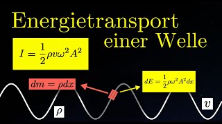 Energie einer Welle Intensität  Wellen 5 von 10 [upl. by Adiana]