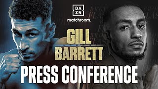 JORDAN GILL VS ZELFA BARRETT PRESS CONFERENCE LIVESTREAM [upl. by Areehs]