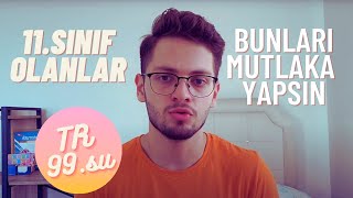 11sınıfa geçenlere tavsiyeler YKSde derece yapmak [upl. by Kallman]