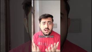 Harsh Beniwal Roast🤣🔥❤‍🔥 harshbeniwal roast shorts youtubeshorts shortvideo [upl. by Shalna937]