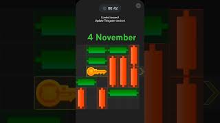 Hamster Kombat mini game 4 November mini game [upl. by Ymar]