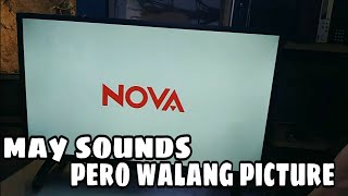 HOW TO FIX NOVA LED TV NO PICTURE GOOD SOUNDS [upl. by Meara469]