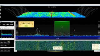 Driving the Icom ICR8600 receiver with SDR Console  complete with 3D spectrum scope display [upl. by Dlared]