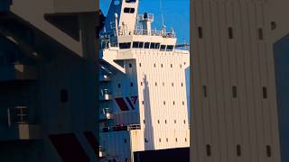 SEASPAN HANNOVER ROLLING IN🌊🌊 ship wow epic waves containership oiltanker roughseas sea [upl. by Ailel825]