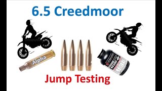 Jump Testing 65 Creedmoor Sierra Match king 140gr Custom Savage 110 [upl. by Nahej]