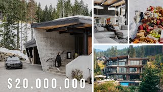 The Ultimate Luxury Whistler Chalet Winter Road Trip Experience 🇨🇦 [upl. by Jona]