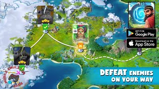 Heroes of History  Epic Empire Gameplay Android APK iOS [upl. by Alhan]