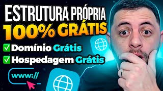 Como Criar um SITE WORDPRESS Com DOMÍNIO e HOSPEDAGEM GRÁTIS PASSO A PASSO PRÁTICO [upl. by Pack]