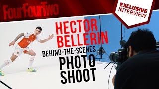 Hector Bellerin photoshoot behind the scenes [upl. by Nivej]