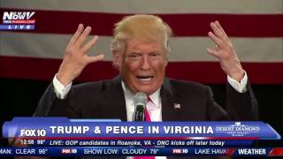 FNN DONALD TRUMP Is REALLY MAD With The Air Conditioner System In Virginia [upl. by Neerroc]