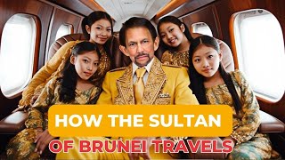 how the Sultan of Brunei secretly travels [upl. by Barden]