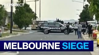 Police Swarm Suburb In Melbournes West [upl. by Atiuqad]