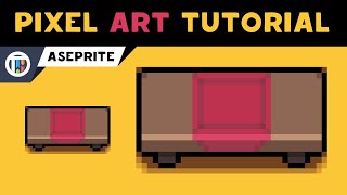 Pixel Art Table Tutorial  Aseprite  Libresprite [upl. by Lisbeth630]