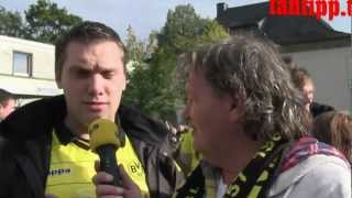 BVB  Gladbach 50  Die besten Fans der Welt tippen [upl. by Denbrook]