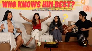 Which SISTER knows their BROTHER the best  Ft Ahaan Ananya amp Rysa Panday [upl. by Saideman]