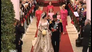 Frederik amp Marys Royal Wedding 2004 Departure from the Church [upl. by Sink]