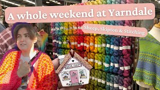 Yarndale 2024 Come shopping  teaching workshops with me see my haul  Skipton North Yorkshire [upl. by Aramit]