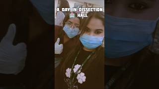 Dissection hall diaries mbbs bpt shortsfeed shortsvideo youtubeshorts neet medicalcollege [upl. by Ametaf]