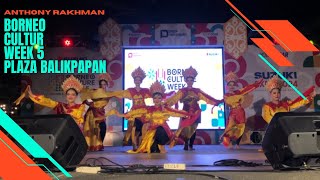 Borneo Culture Week 5 Balikpapan Plaza Serumpun Lima tarikreasi dance anthonyrakhman1247 [upl. by Amsirac]