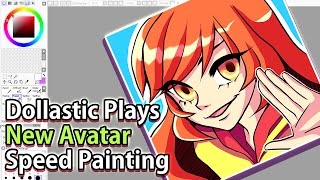 DOLLASTIC PLAYS New Avatar Speed Painting [upl. by Timofei806]