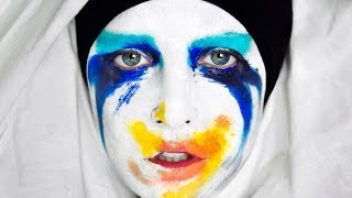 Lady Gaga Applause Makeup Tutorial  MTV FORA [upl. by Loleta]