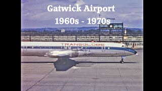 Gatwick Airport 1960s  1970s [upl. by Rice]